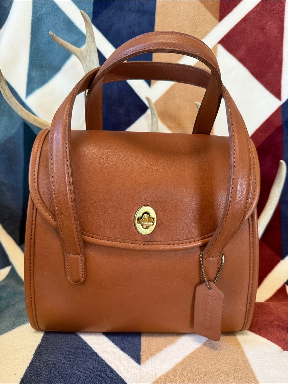 Vintage Coach Belmont Satchel
